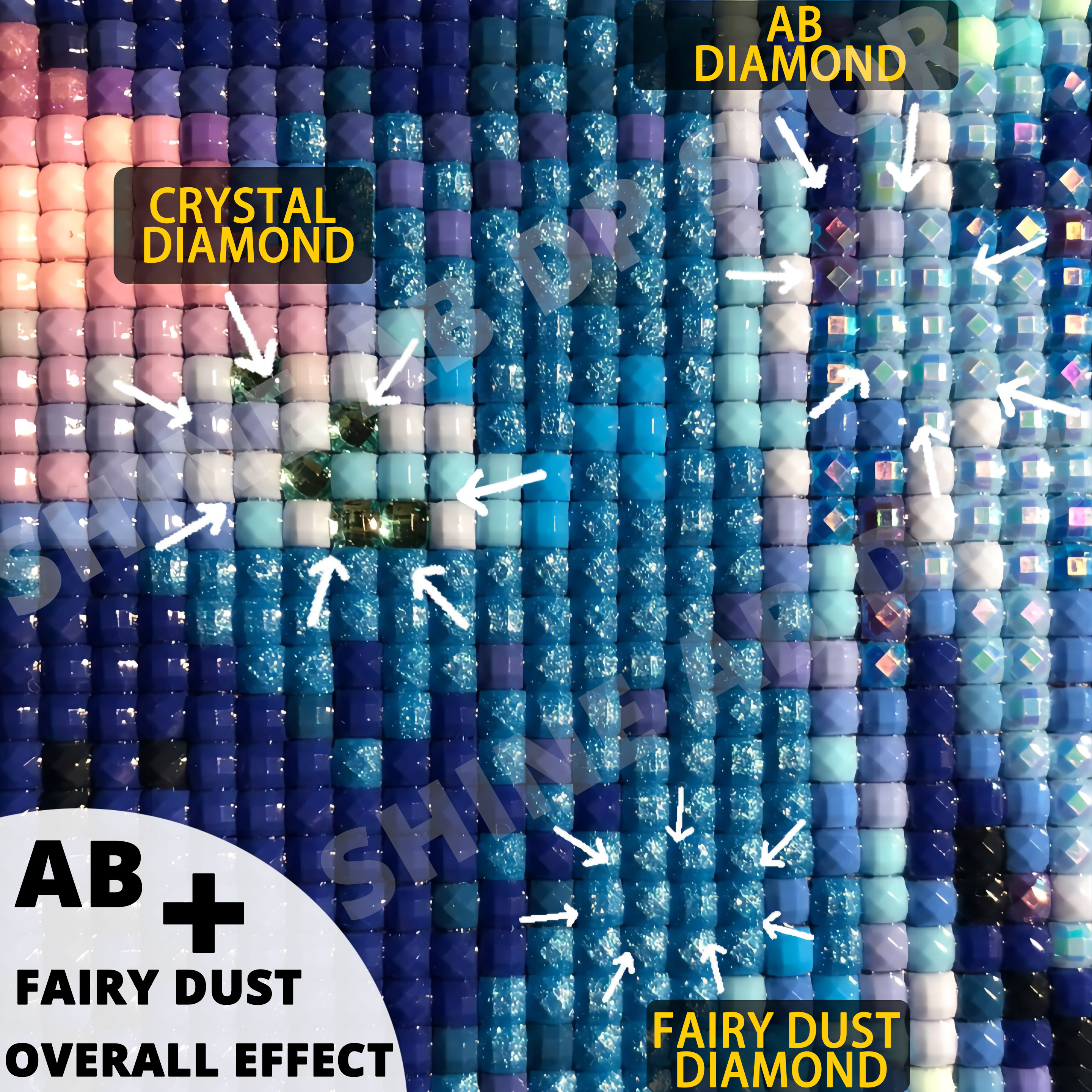 Resin Fairy Dust AB Tortoise D - Art Craft Jellyfish reseña y precio