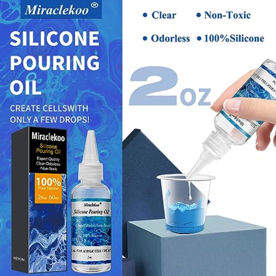 Silicone Pouring Oil Cell Acti - Acrylic Pour Paint reseña y precio