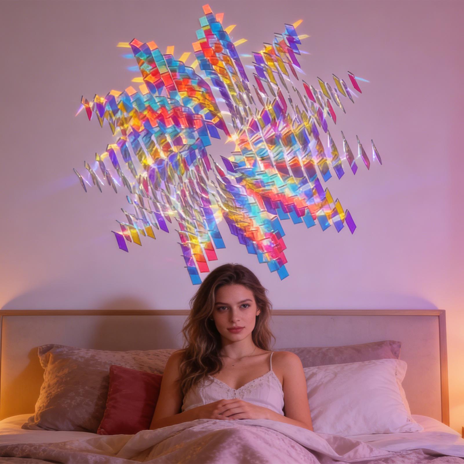 50pcs/100pcs Rainbow Holograph - Art Craft Market reseña y precio