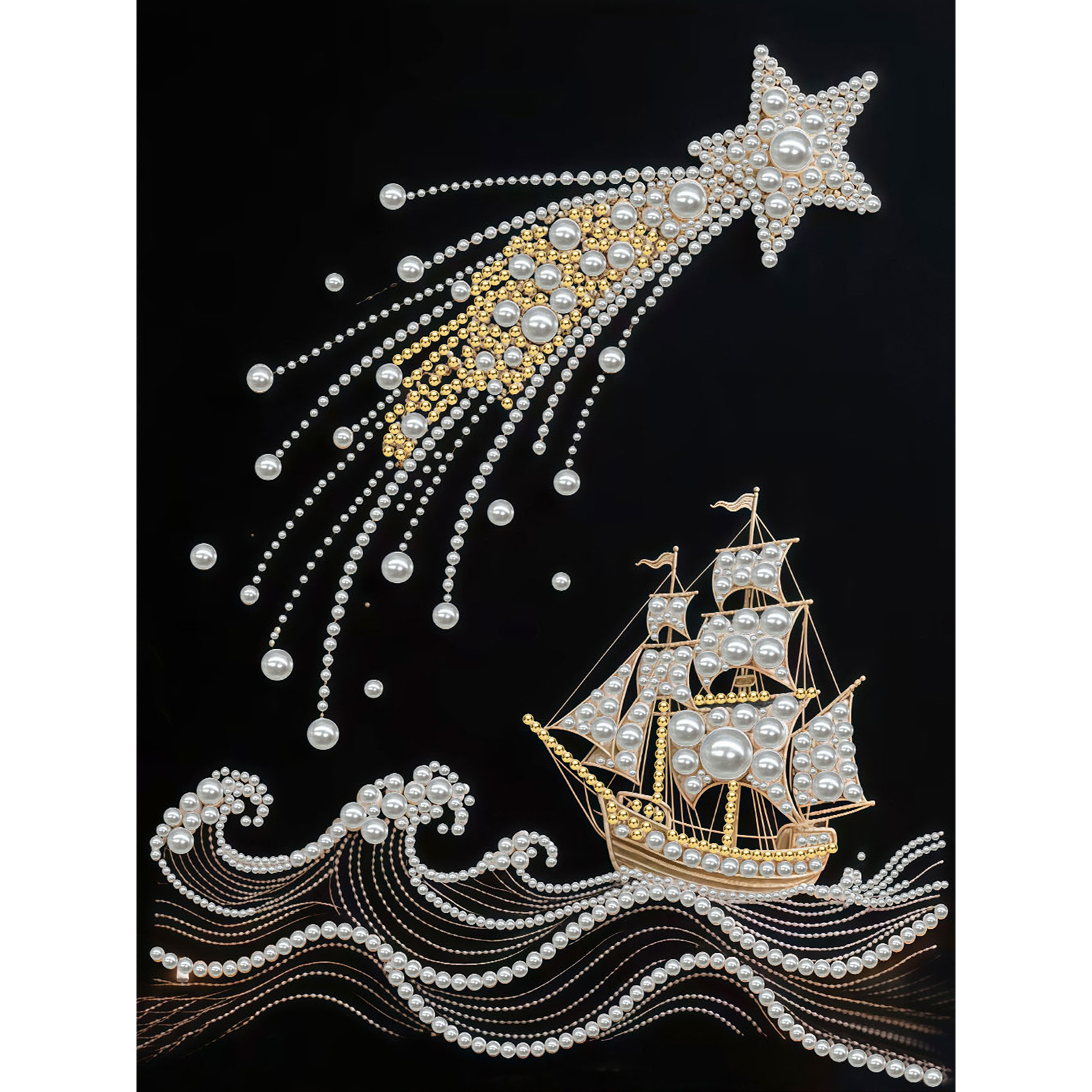 DIY Pearl Diamond Dots Paintin - Art Craft Gift Ideas reseña y precio