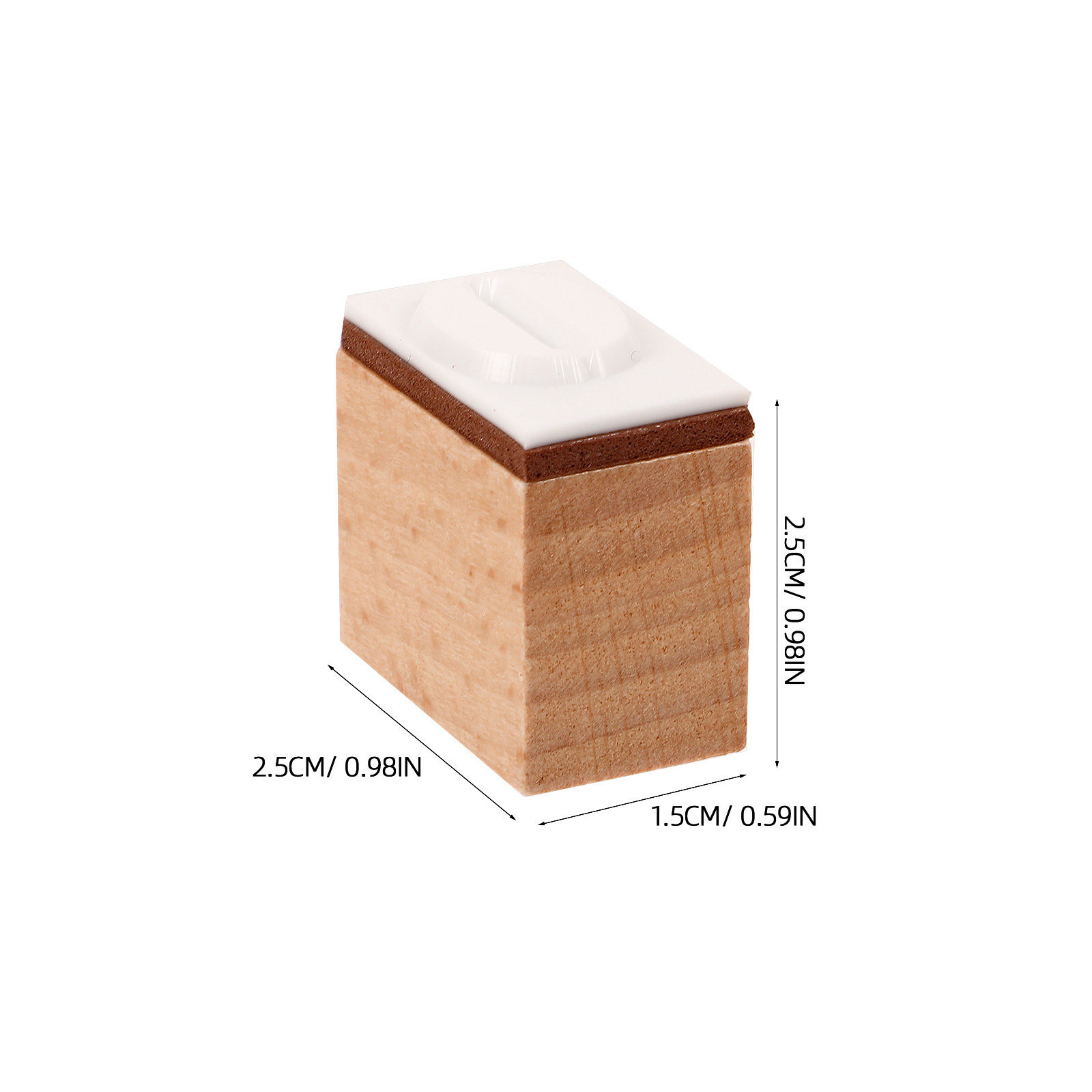 36Pcs Mini Wooden Number Stamp - Art And Craft Numbers reseña y precio