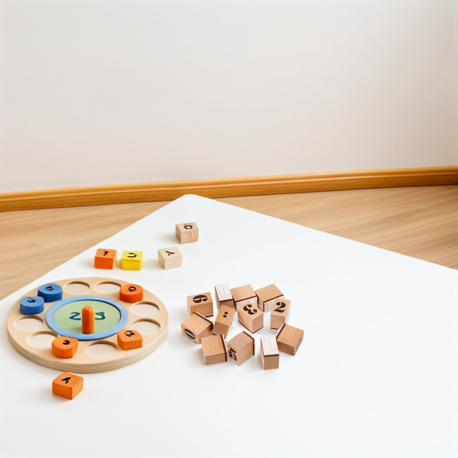 36Pcs Mini Wooden Number Stamp - Art And Craft Numbers reseña y precio