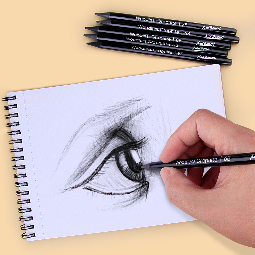 Wood free graphite sketching c - Sketching Charcoal Set reseña y precio