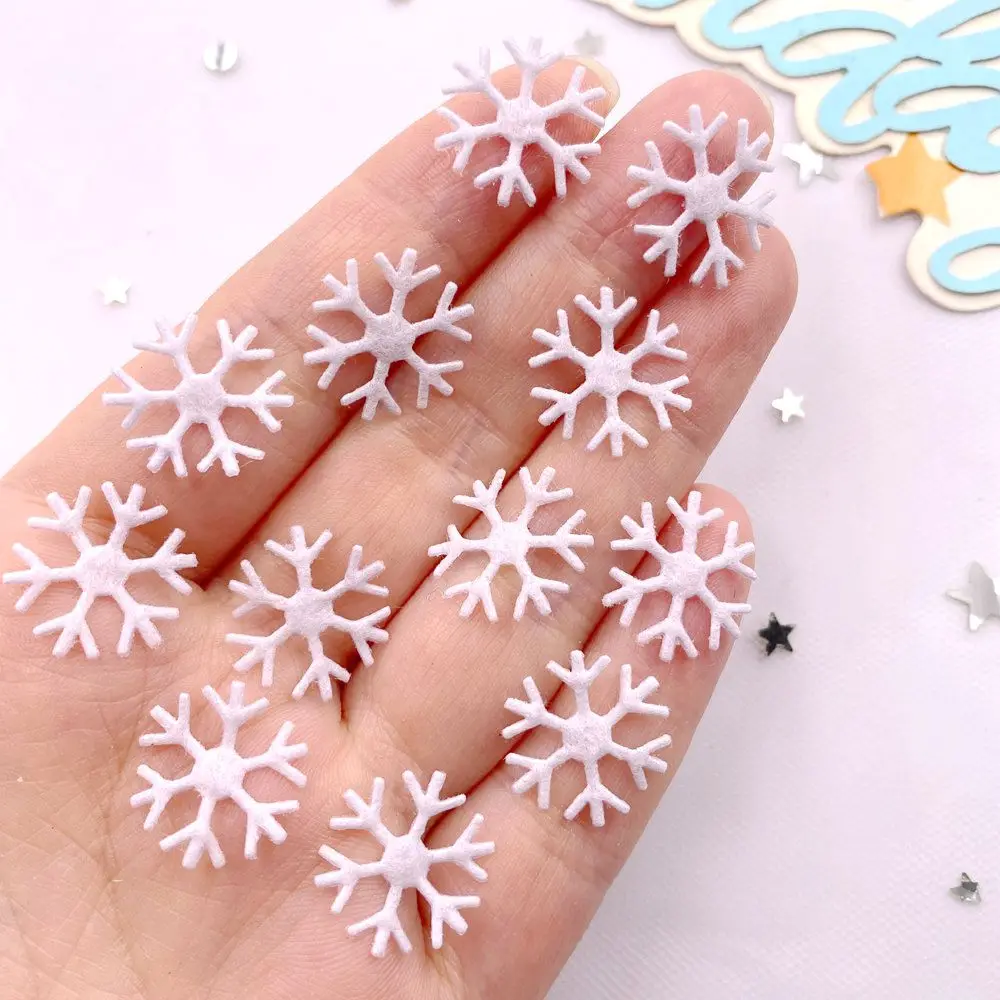 10mm 16mm Fabric White Christm - Eco Art Craft reseña y precio