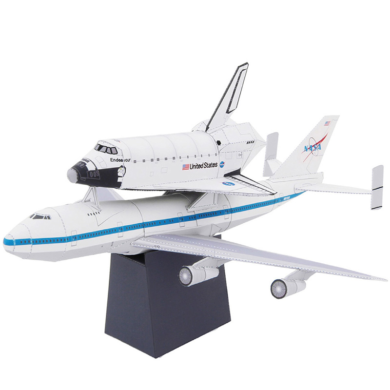 Boeing 747 Shuttle Carrier Air - Art Craft Center reseña y precio