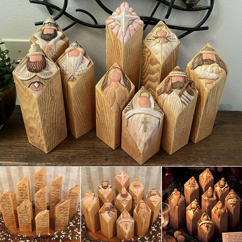 Heaven Nativity Tree Pillar St - Art Craft Tree reseña y precio