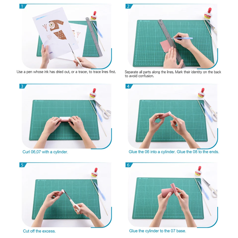 Little Owl Origami Art Mini 3D - Art Craft Center reseña y precio