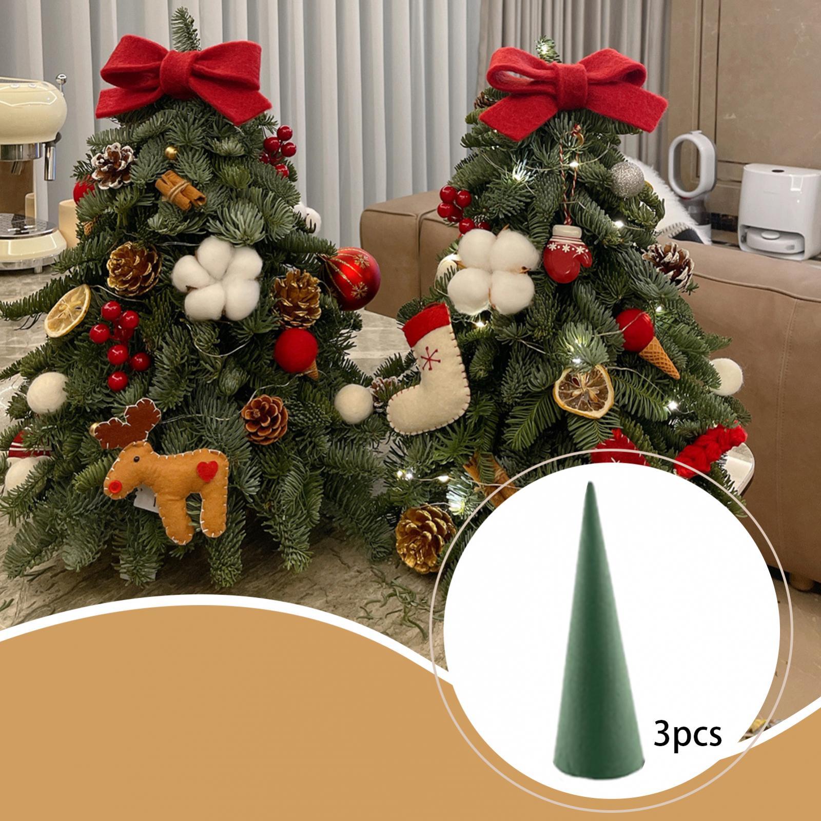 Floral Christmas Tree Cone Ver - Art Craft Tree reseña y precio