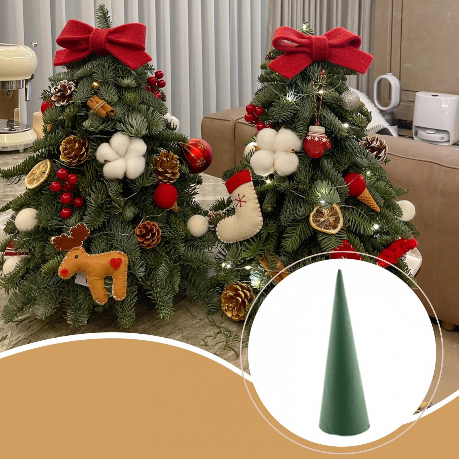 Floral Christmas Tree Cone Ver - Art Craft Tree reseña y precio