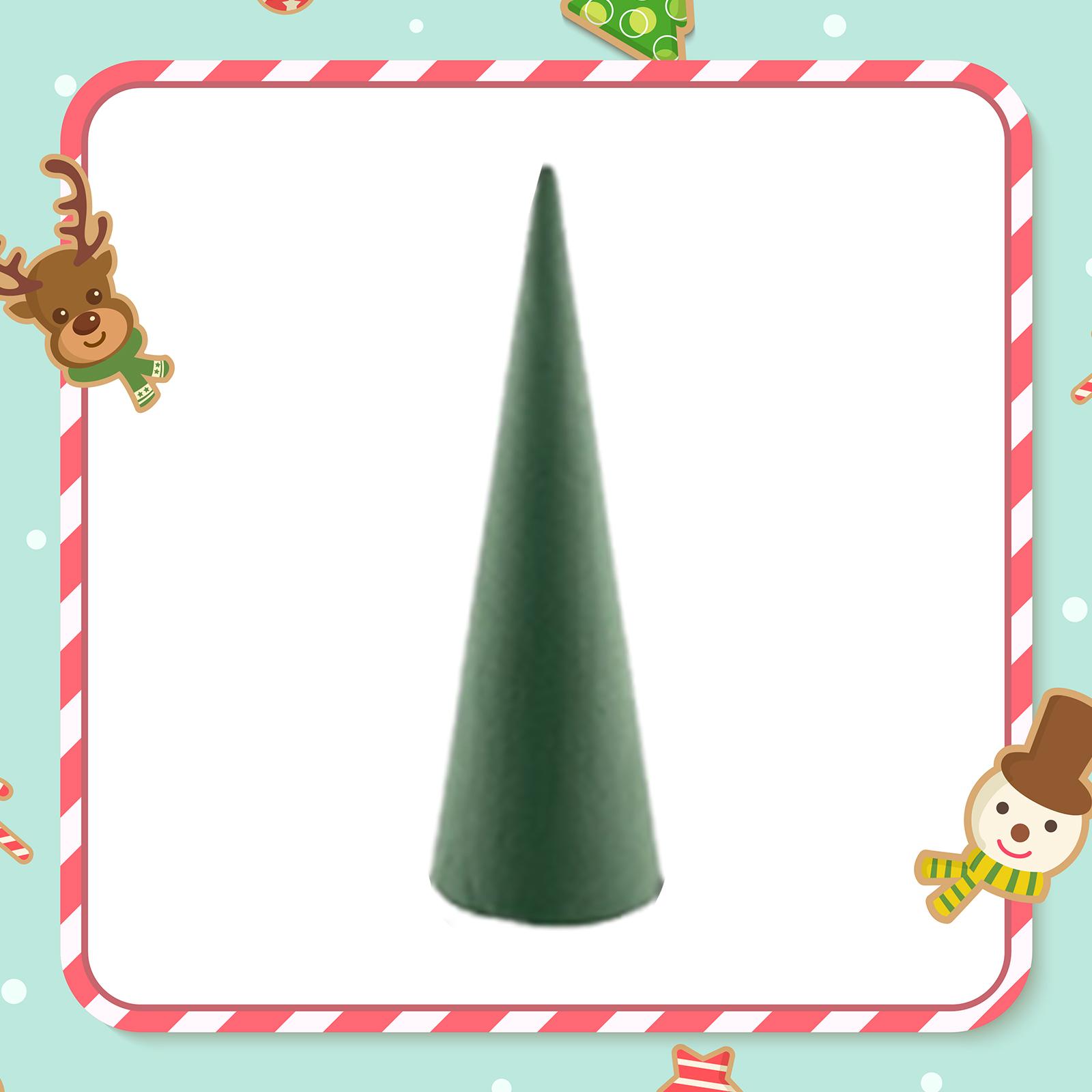 Floral Christmas Tree Cone Ver - Art Craft Tree reseña y precio