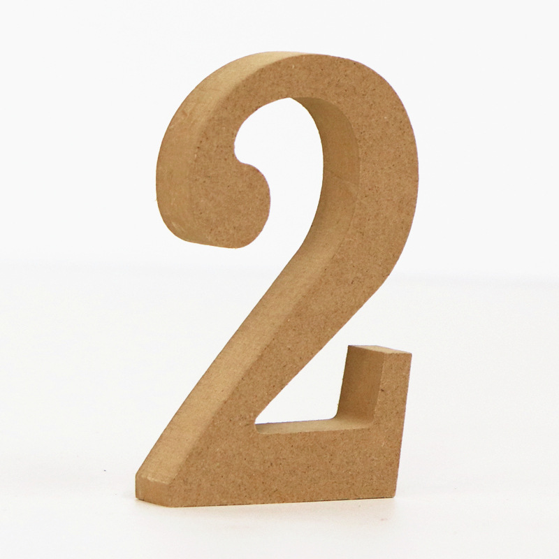 1pc 10cm Wood Color Numbers 0- - Art And Craft Numbers reseña y precio