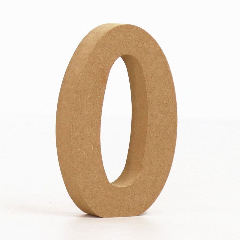 1pc 10cm Wood Color Numbers 0- - Art And Craft Numbers reseña y precio
