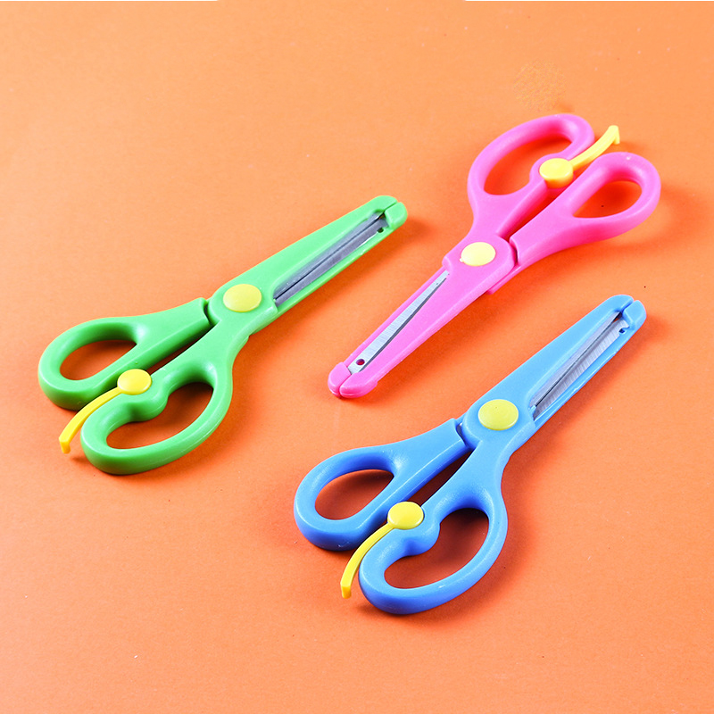 1Pc 135mm Mini Safety Scissors - Art Craft Kindergarten reseña y precio