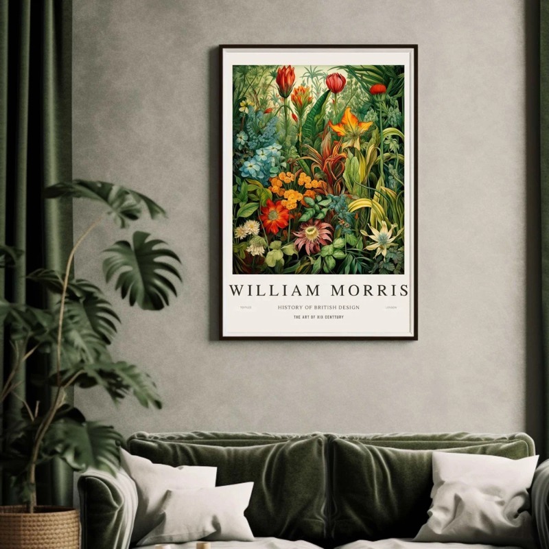William Morris Museum Exhibiti - Art Craft William Morris reseña y precio