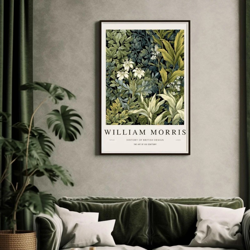 William Morris Museum Exhibiti - Art Craft William Morris reseña y precio